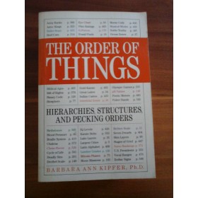 THE ORDER OF THINGS - BARBARA ANN KIPPER, PH. D. 